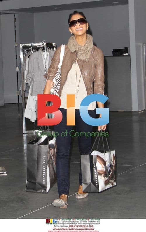 Nicole Scherzinger Shopping in Beverly Hills