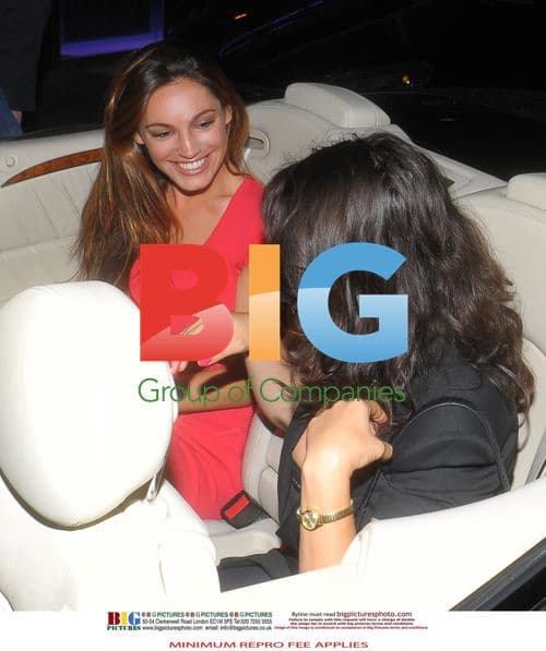 Kelly Brook Leaves Ivy Club