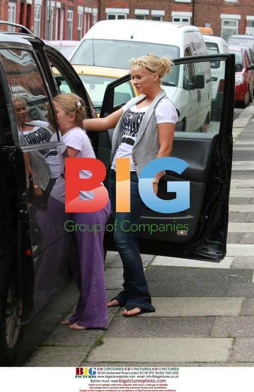 Kerry Katona Packing Car
