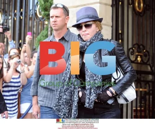 Madonna filming biopic in Paris
