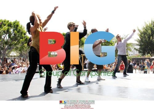 Carrie Ann Inaba, Mia Michaels, Adam Shankman, and Derek Hough at National Dance Day