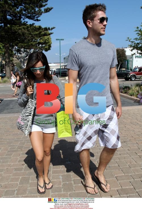 Ashley Tisdale and Scott Speer in Malibu