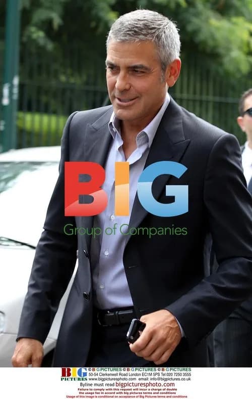 George Clooney Filming Nespresso Ad