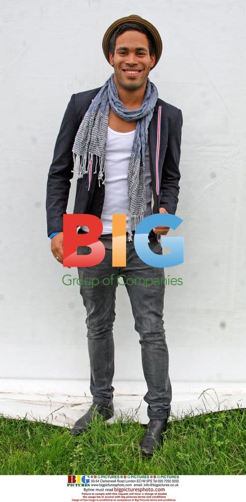 Danyl Johnson Backstage at Nantwich Live