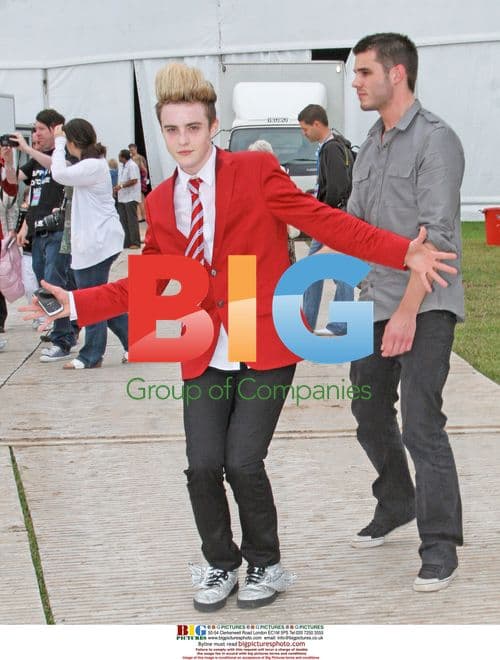 Jedward Backstage at Nantwich Live