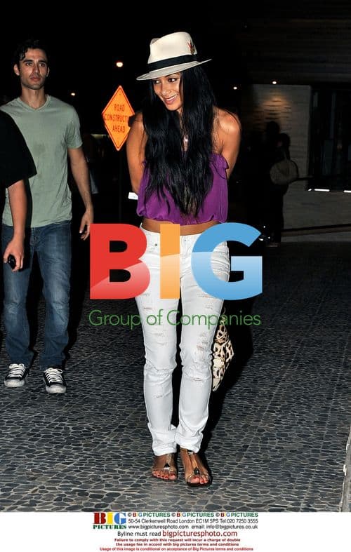 Nicole Scherzinger Dining at Red O