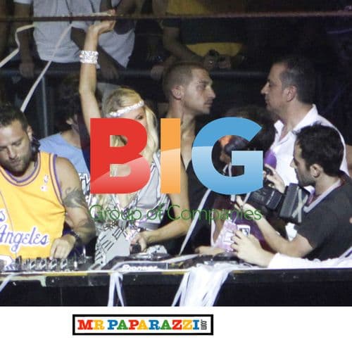 Paris Hilton Partying in Ibiza