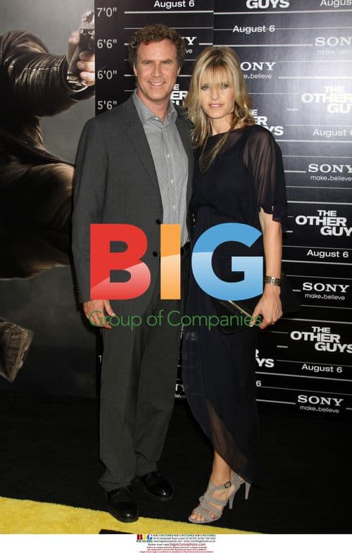 Will Ferrell and Viveca Paulin at 'The Other Guys' Premiere