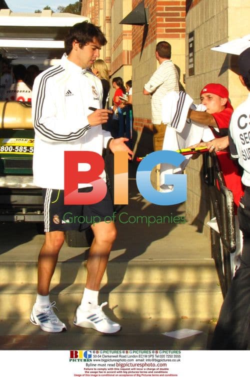 Kaka Signs Autographs After Practice