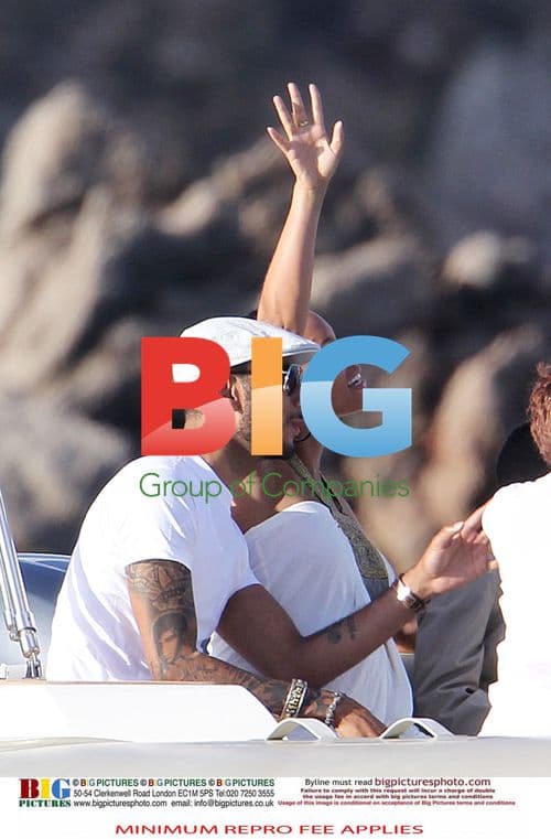 Alicia Keys and Swizz Beatz on Honeymoon