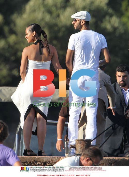 Alicia Keys' Mediterranean Honeymoon
