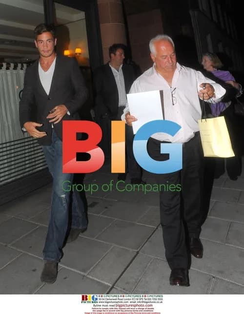 Danny Cipriani with Family at London Restaurant