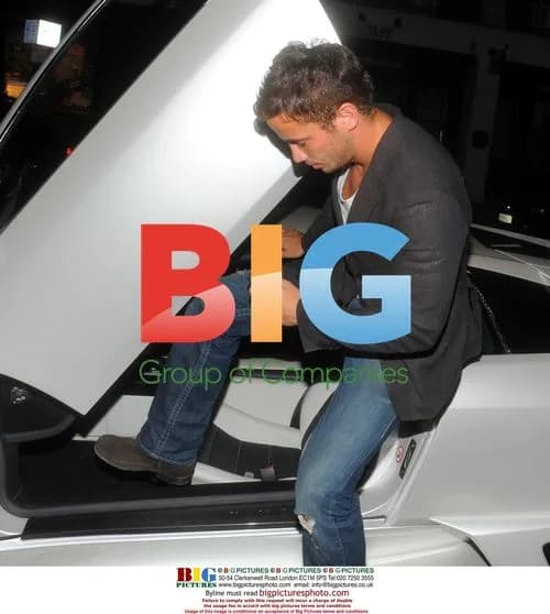 Danny Cipriani with Family, Driving Lamborghini
