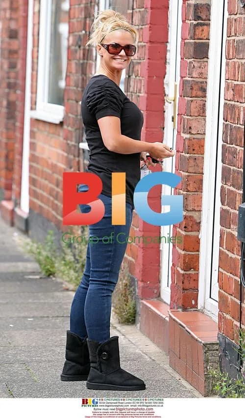 Kerry Katona Visits Mother in UK