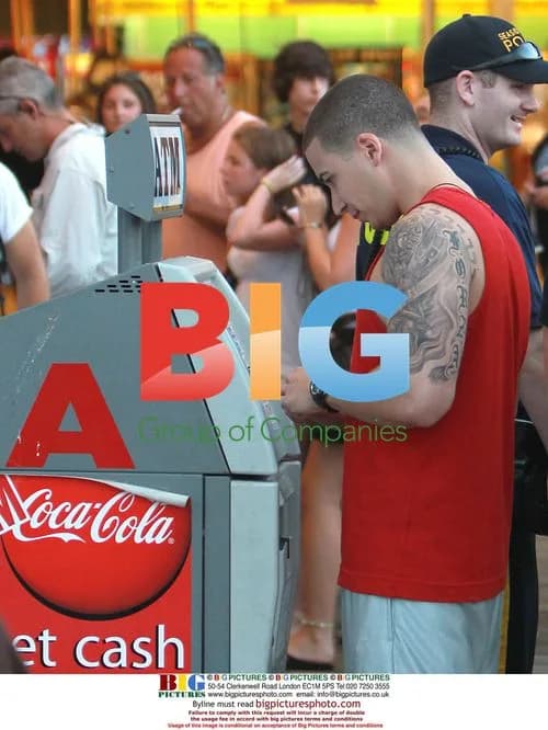 Vinny Guadagnino Withdrawing Cash at ATMs