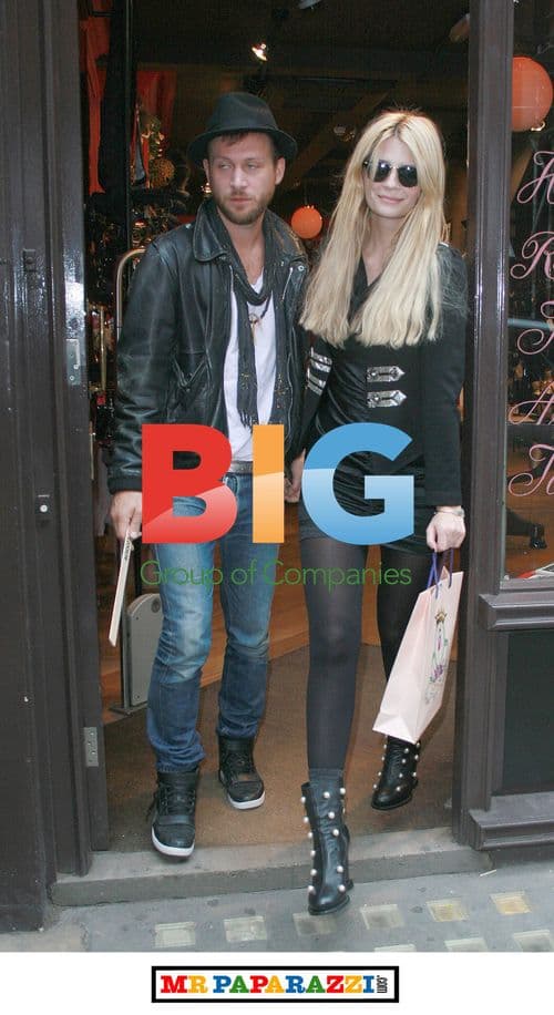 Mischa Barton and Lee Tinklin Leaving CoCo de Mar