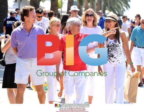 Bernie Ecclestone and Girlfriend in Croatia