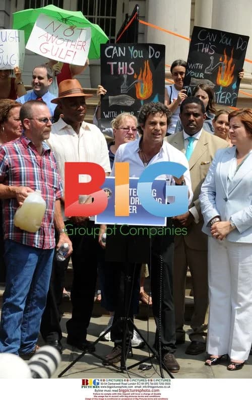 Mark Ruffalo Attends Press Conference in NYC