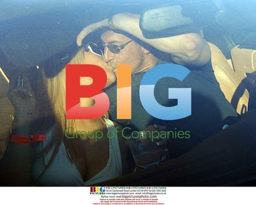 Michael Lohan with Mystery Blonde