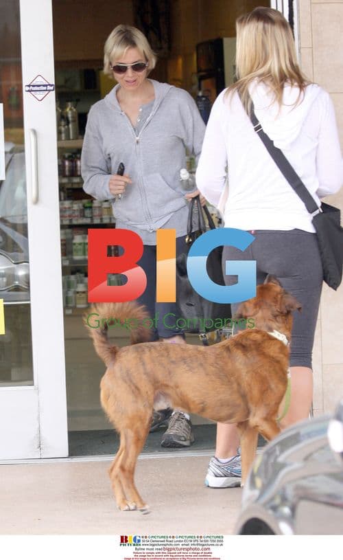 Rene Zellweger Heads to Gym