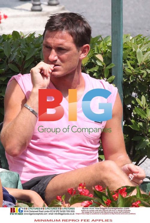 Frank Lampard and Christine Bleakley on Holiday