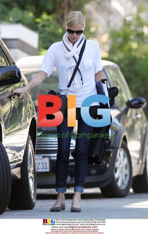 Charlize Theron Leaving Beverly Hills Meeting