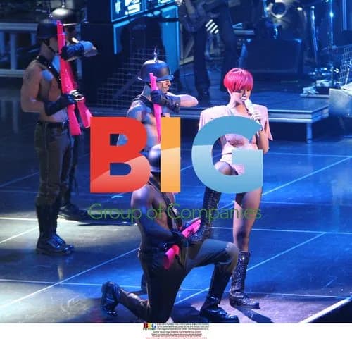 Rihanna Performs at MSG