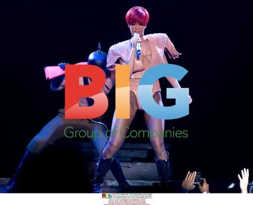 Rihanna Performs at MSG Concert