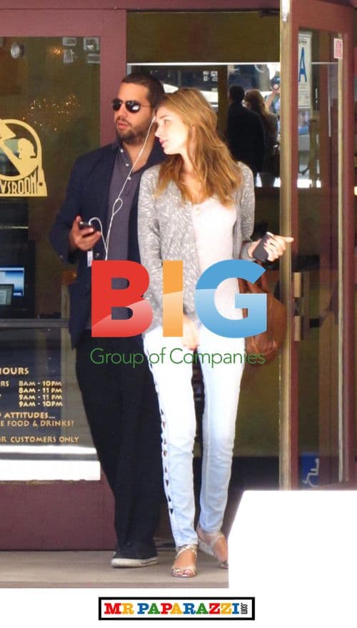 Illusionist David Blaine Leaving The Newsroom