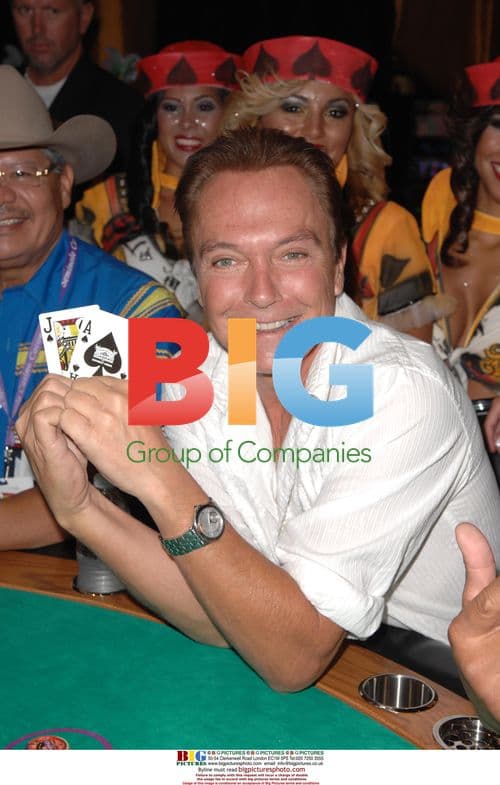 David Cassidy Plays Blackjack in Florida Casino