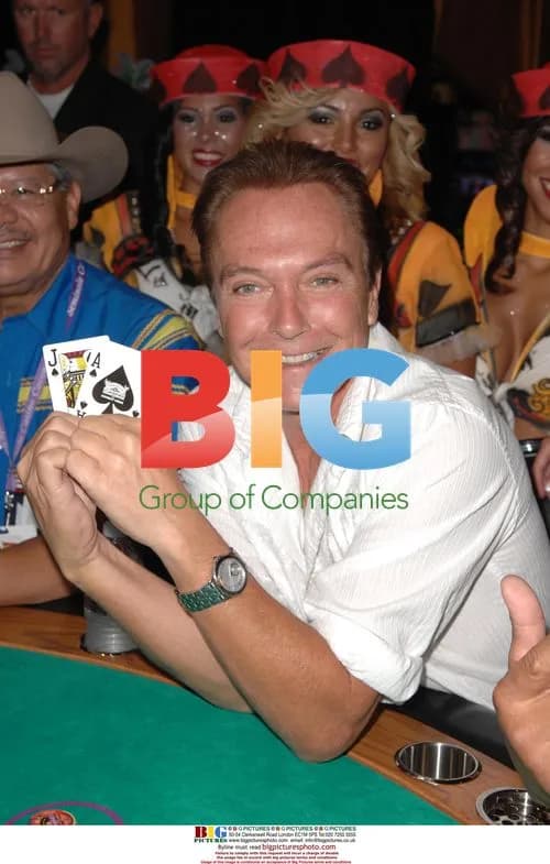 David Cassidy Plays Blackjack in Florida Casino