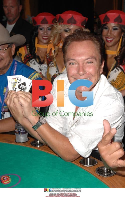 David Cassidy Performs and Plays Blackjack