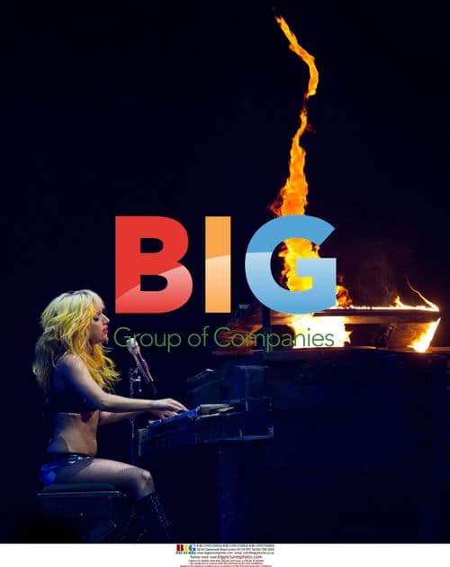 Lady Gaga Performing at MGM Grand in Vegas