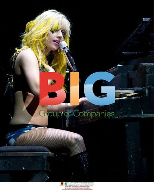 Lady Gaga Performing in Las Vegas