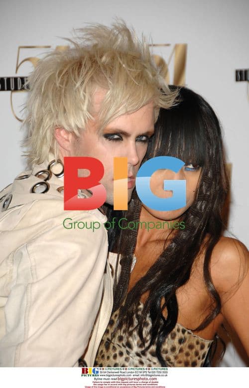 Justin Tranter and Bai Ling at MGM Grand After Party