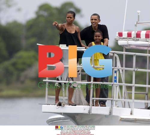 Obama Family Boat Tour in Florida