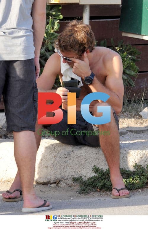 Jenson Button on Holiday in France