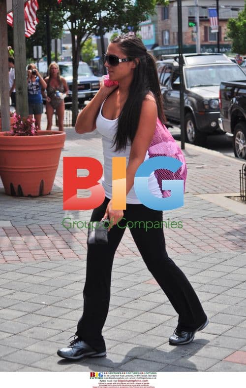 Jersey Shore Cast Filming in Seaside Heights