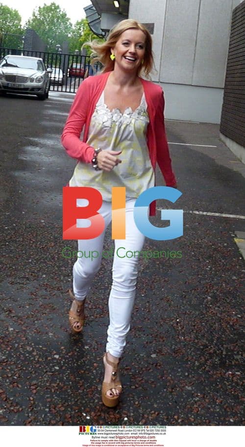 Alex Fletcher outside ITV studios