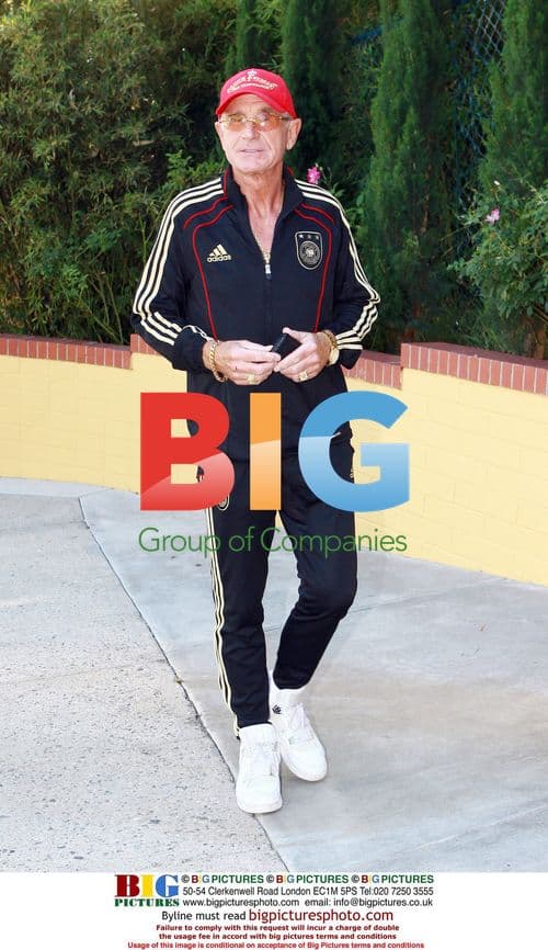 Prince Frederic von Anhalt speaking with media