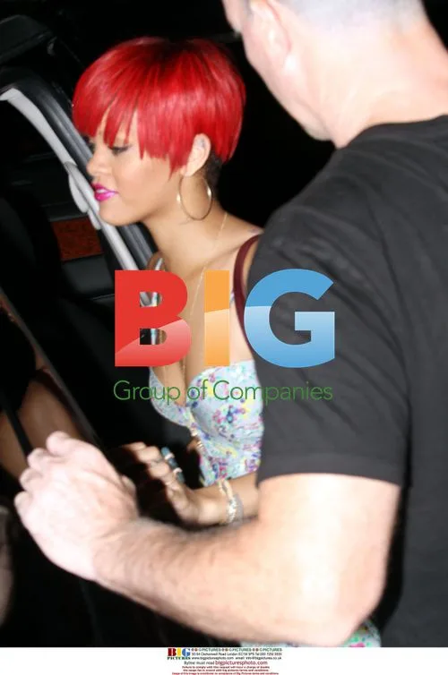 Rihanna Leaving Da Silvano Restaurant