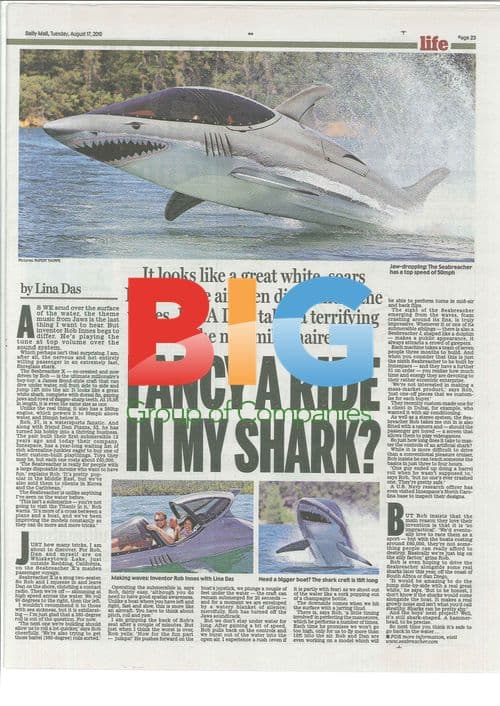 Seabreacher X Terminator Boat