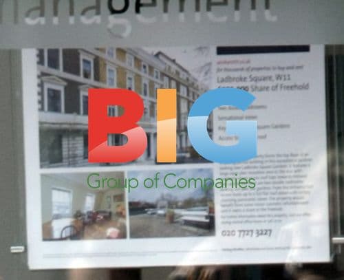 Alan Yentob checking out properties in London