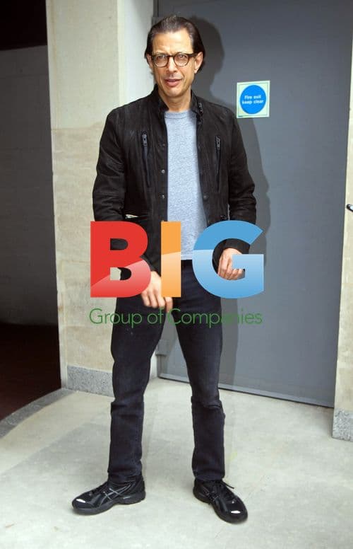 Jeff Goldblum Leaving Hotel in London