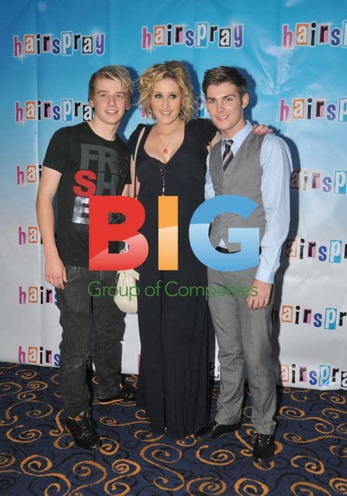 Celebs at Hairspray Press Night in Liverpool