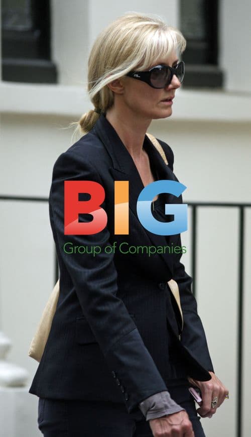 Joely Richardson on stroll in London