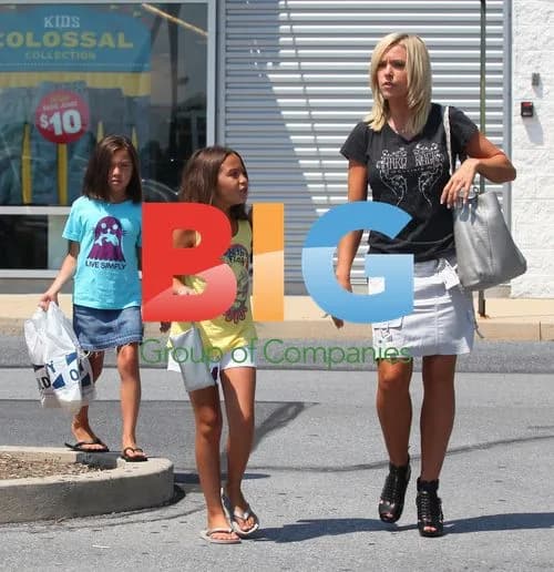 Kate Gosselin and Daughters Back-to-School Shopping
