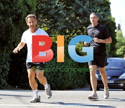 Nicolas Sarkozy Jogging in France