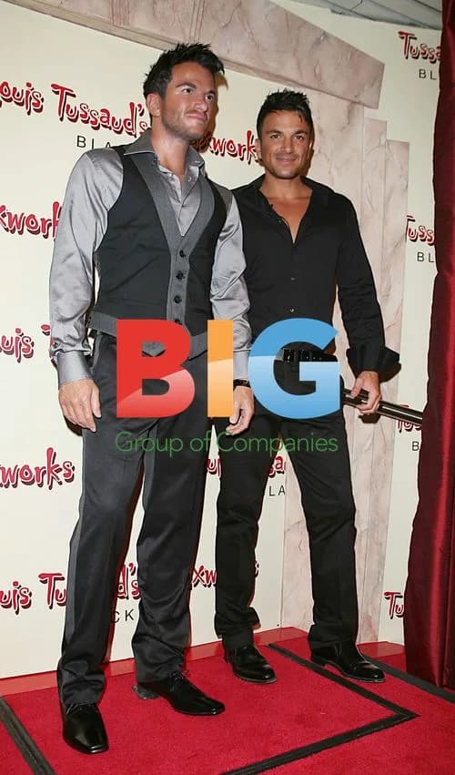Peter Andre Unveils New Waxwork