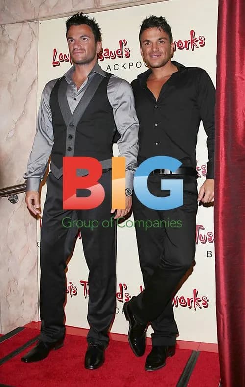 Peter Andre Unveils Waxwork in Blackpool